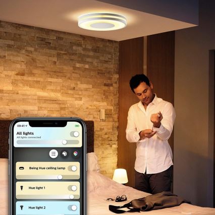 Philips - LED dimmbares Leuchtmittel Hue BEING LED/27W/230V + Fernbedienung