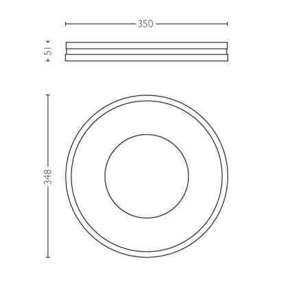 Philips 32610/31/P7 - LED Deckenleuchte BEING HUE LED/32W/230V