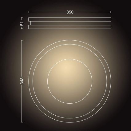 Philips - LED dimmbares Leuchtmittel Hue BEING LED/27W/230V + Fernbedienung