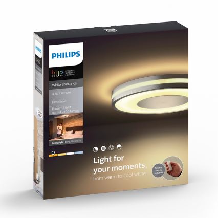 Philips 32610/48/P7 - LED Deckenleuchte BEING HUE LED/32W/230V