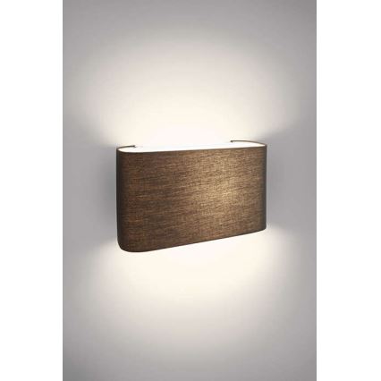 Philips 33200/30/16 - Wandleuchte MYLIVING VELOUR 1xE27/23W/230V