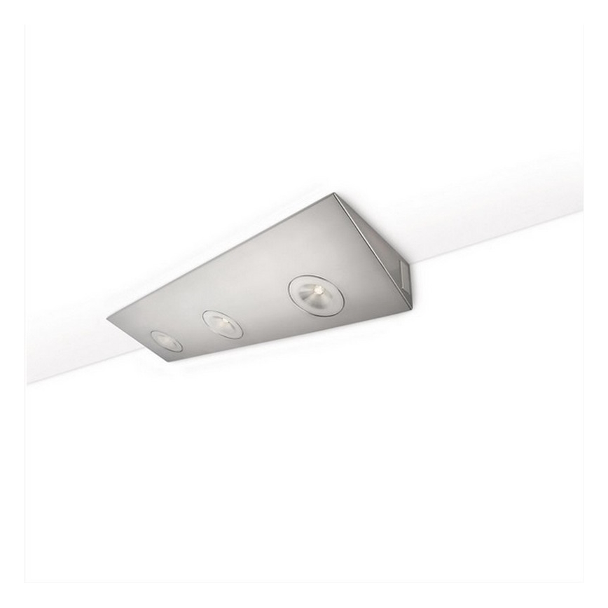 Philips 33801/17/16 - Podlinkové LED svítidlo FINESSE 3xHighPower LED/2,5W/230V