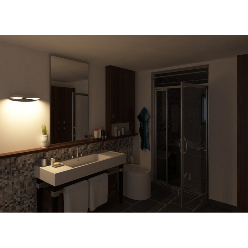 Philips 34050/11/16 - LED-Wandleuchte Bad MYBATHROOM HOTSTONE 4xLED/2,5W/230V