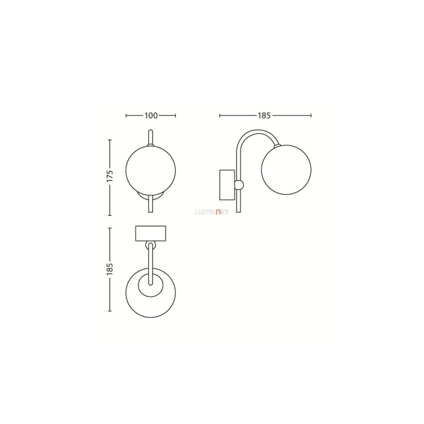 Philips 34086/11/16 - Badezimmerleuchte MYBATHROOM SILVERY 1xG9/42W/230V