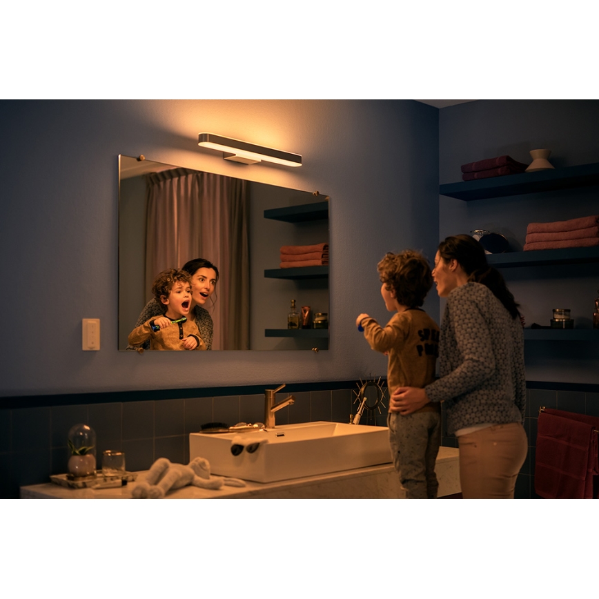 Philips 34351/11/P7 - LED Badezimmer Spiegelbeleuchtung HUE ADORE LED/40W/24V