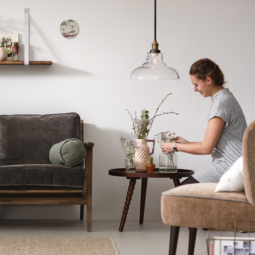 Philips 36158/60/PN - Kronleuchter MYLIVING HASTINGS 1xE27/60W/230V