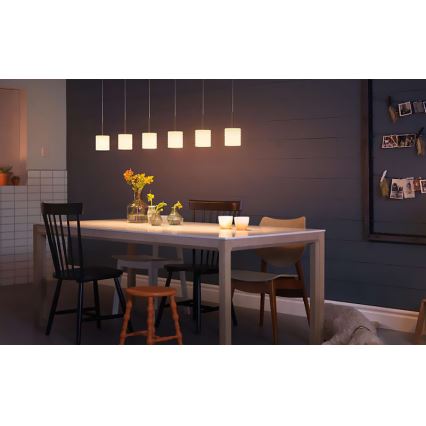 Philips Massive 37308/06/16 - LED závěsné svítidlo ORTEGA 6xLED/4,5W/230V