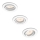 Philips - 3er-Set Einbauleuchte PERIDOT 1xGU10/7W/230V weiß