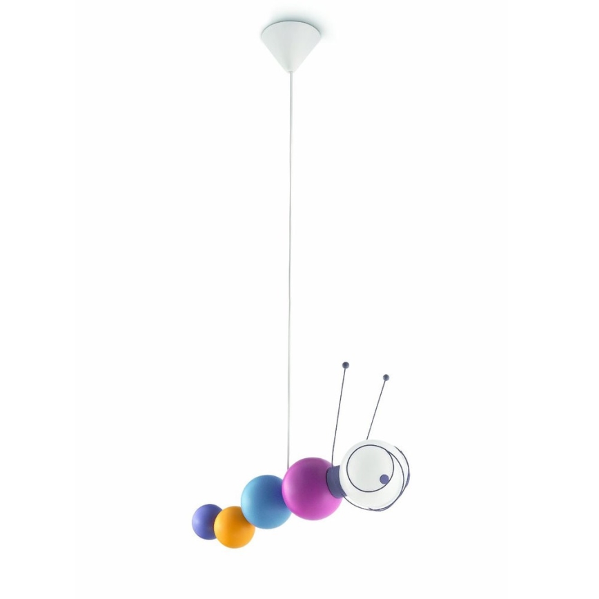 Philips 40093/55/16 - Kinderzimmerleuchte MYKIDSROOM RUBY 1xE27/20W/230V