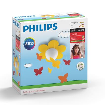 Philips 40096/34/P0 - LED Kinderleuchte MYKIDSROOM MERIA 1xE27/11W/230V