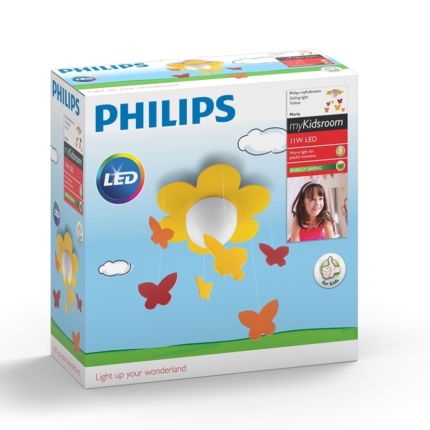 Philips 40096/34/P0 - LED Kinderleuchte MYKIDSROOM MERIA 1xE27/11W/230V