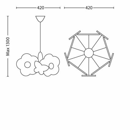 Philips - LED Kinderleuchte 1xE27/11W/230V