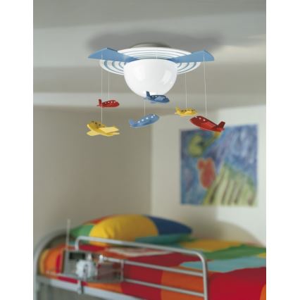 Philips 40153/55/16- Kinder Deckenleuchte MYKIDSROOM AVIGO E27/15W/230V