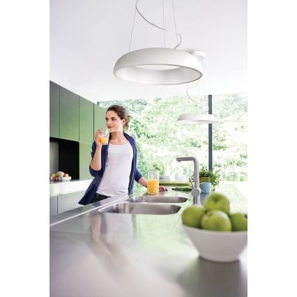 Philips Massive 40233/31/16 - Závěsné svítidlo ECOMOODS 1x2GX13/60W bílá