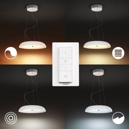 Philips - Dimmbarer Kronleuchter an Schnur Hue AMAZE LED/39W/230V + Fernbedienung