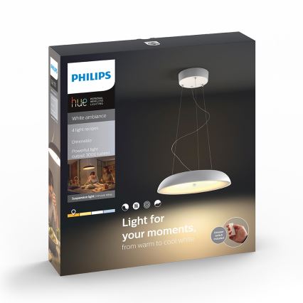 Philips 40233/31/P7 - LED Decken-Hängeleuchte AMAZE HUE LED/39W/230V