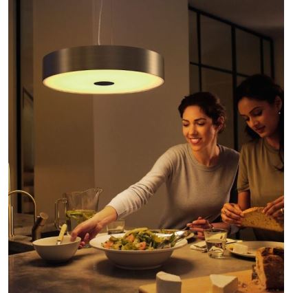 Philips - LED dimmbare Hängeleuchte an Seil Hue FAIR LED/33,5W/230V + Fernbedienung