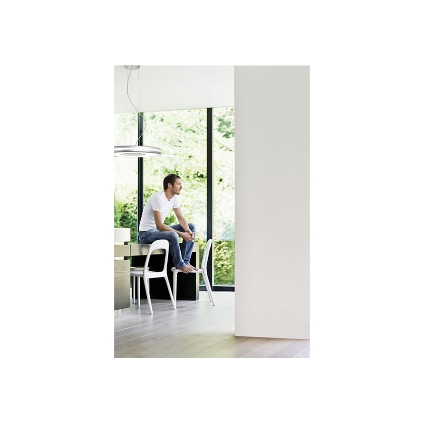 Philips Massive 40342/48/16 - Lustr na lanku ECOMOODS 1x2GX13/55W chrom