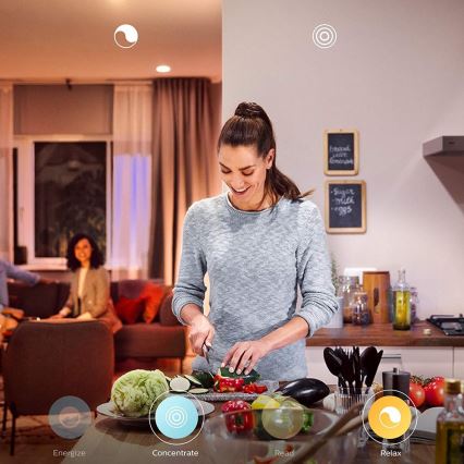 Philips - LED dimmbare Hängeleuchte an Seil Hue CHER LED/39W/230V + Fernbedienung