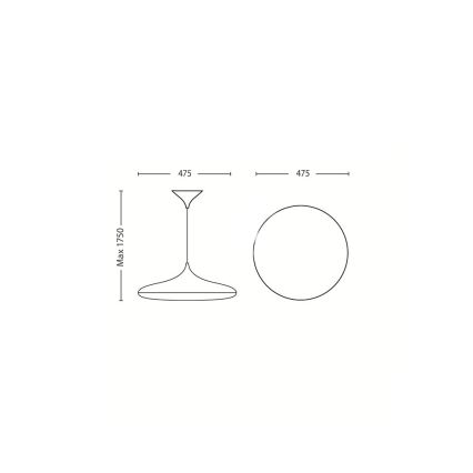 Philips MyLiving Pendelleuchte 'Spey' – 1-flammig, 15W, Warmweißes Licht In Grauem Metall-Design