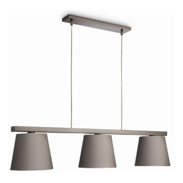 Philips 40795/26/16 - Pendelleuchte INSTYLE SHADY 3xE27/20W