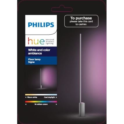 Philips 40802/48/P7 - LED Stehlampe HUE SIGNE LED/32W/230V