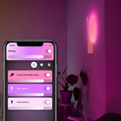 Philips 40902/31/P9 - LED Wandleuchte HUE LIANE 1xLED/12W/230V