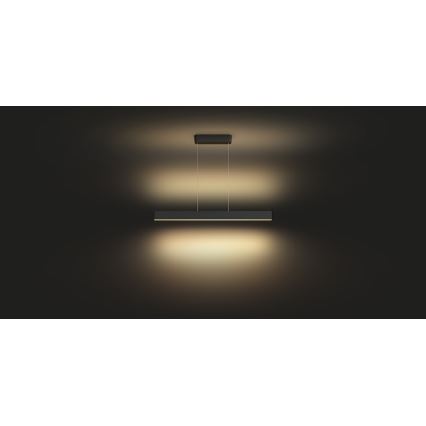 Philips - Dimmbare LED-RGBW-Hängeleuchte an Schnur Hue ENSIS White And Color Ambiance 2xLED/39W/230V