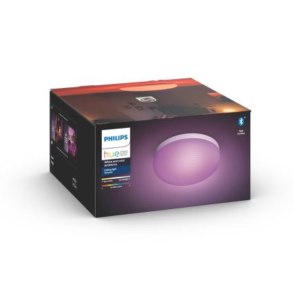 Philips - Dimmbare RGBW-Deckenleuchte Hue FLOURISH White And Color Ambiance LED/32W/230V