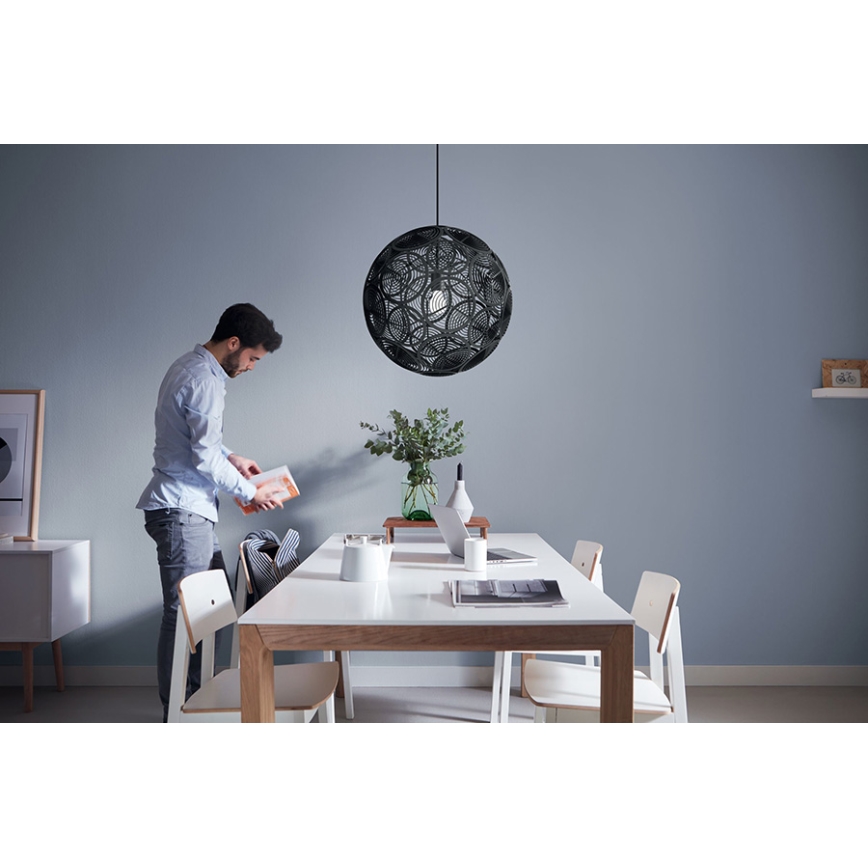 Philips 40913/30/PN - Hängeleuchte MYLIVING RING 1xE27/60W/230V