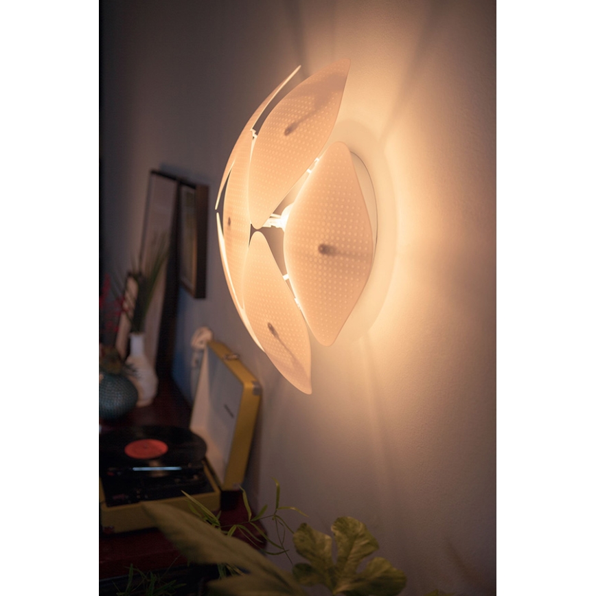 Philips 40963/31/PN - Wandleuchte MYLIVING CHIFFON 1xE27/60W/230V