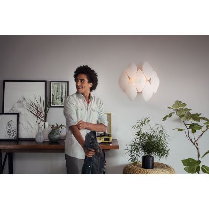 Philips 40963/31/PN - Wandleuchte MYLIVING CHIFFON 1xE27/60W/230V