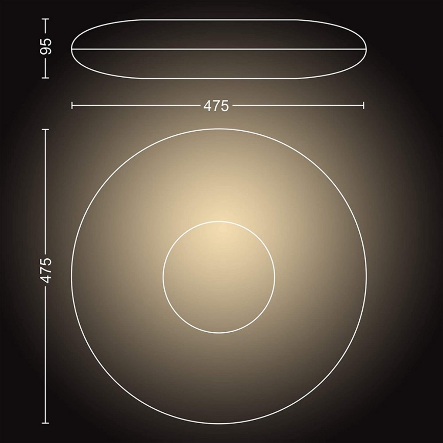 Philips - LED dimmbares Leuchtmittel Hue CHER LED/33,5W/230V + Fernbedienung