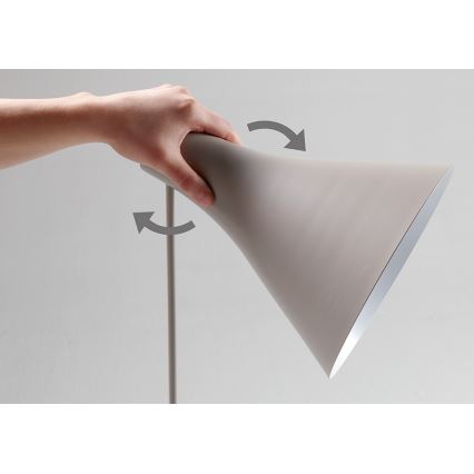Philips 42261/30/16 - Stehlampe DRIN schwarz 1xE27/23W/230V