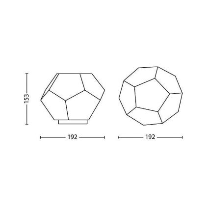 Philips Massive 43280/56/16 - LED stolní lampa SIGER 1xLED/3,5W/230V