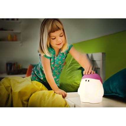 Philips 44501/19/16 - Kinderlampe MYKIDSROOM BUDDY HOME 2xLED/1W rosa