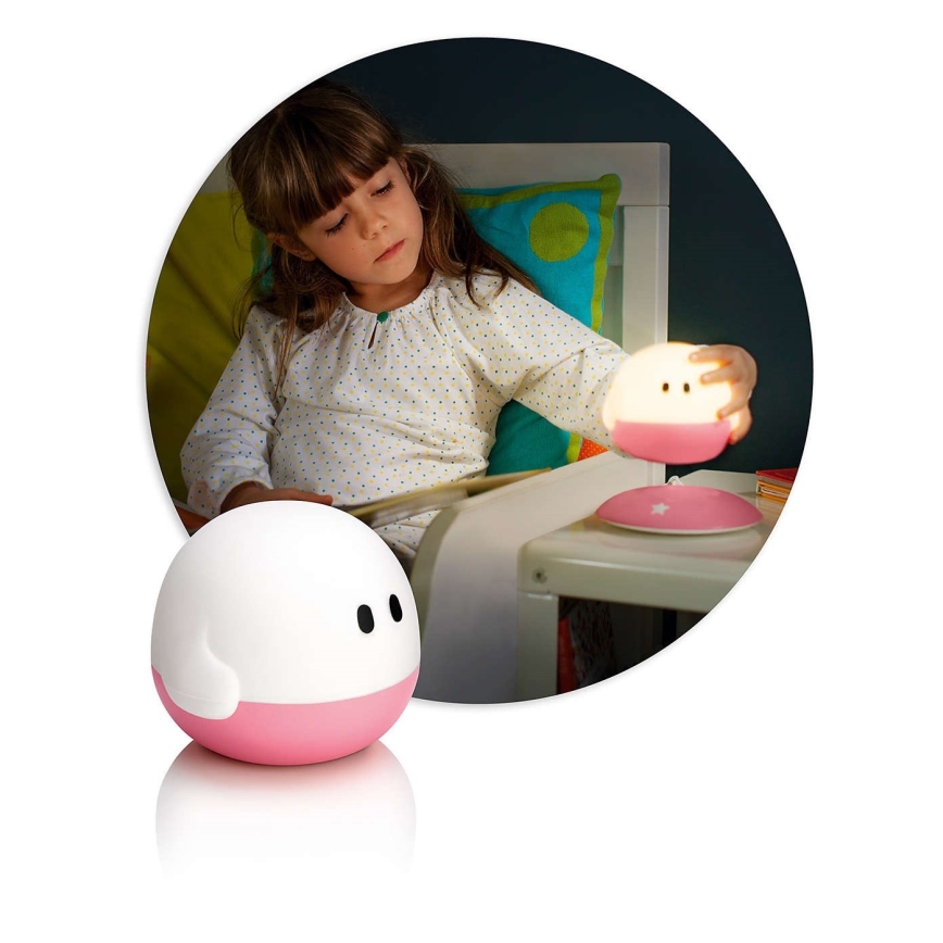 Philips 44511/19/16 - Kinder- übertragbare LED Lampe MYKIDSROOM BOLLIE 1xHighPower LED/1W/230V