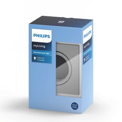 Philips 50191/87/PN - Einbaubeleuchtung MYLIVING ENNEPER 1xGU10/5,5W/230V