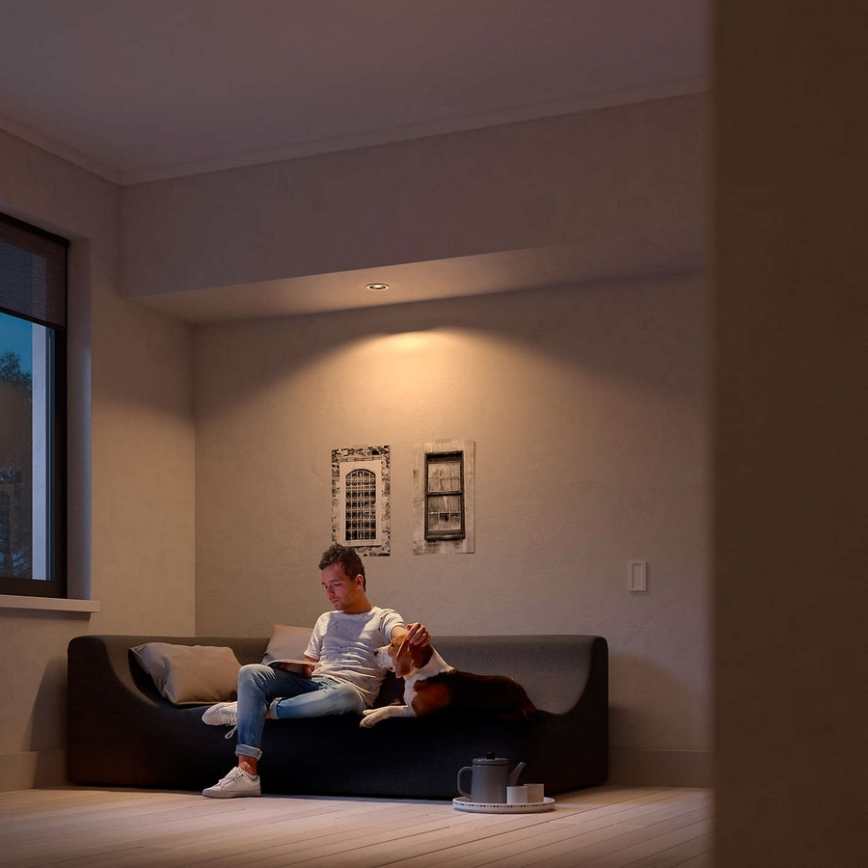 LED dimmbare Einbaubeleuchtung Philips HUE MILLISKIN 1xGU10/5,5W/230V weiß