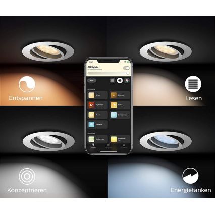 Philips - dimmbare LED Leuchte Hue 1xGU10/5W/230V