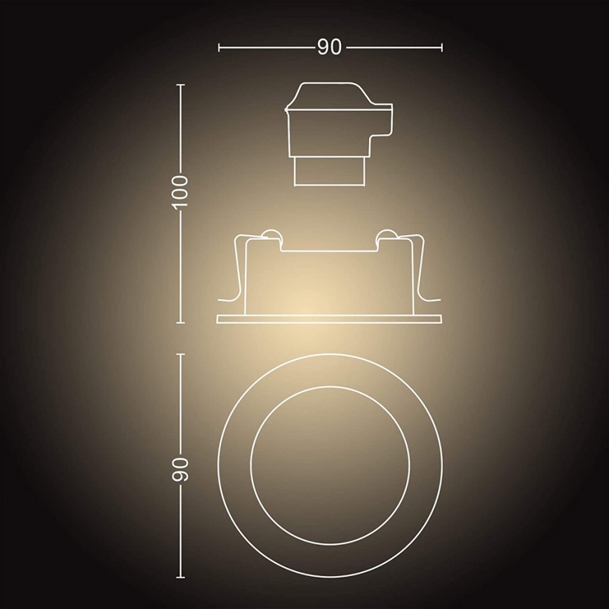 Philips - dimmbare LED Leuchte Hue 1xGU10/5W/230V