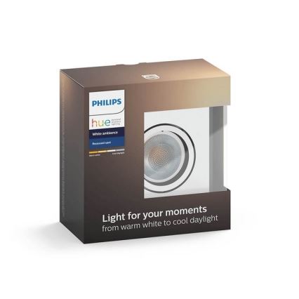 Philips - LED dimmbare Einbaubeleuchtung Hue MILLISKIN 1xGU10/5,5W/230V