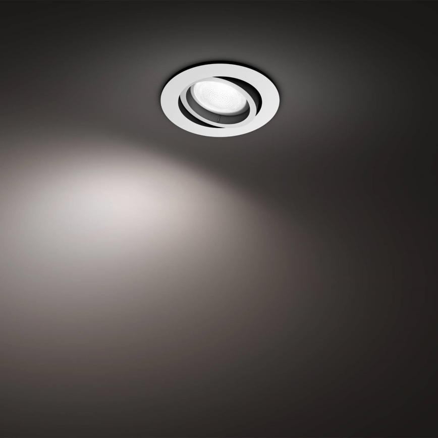Philips 50451/31/P7 - LED RGB Einbauleuchte CENTURA 1xGU10/5,7W/230V24V