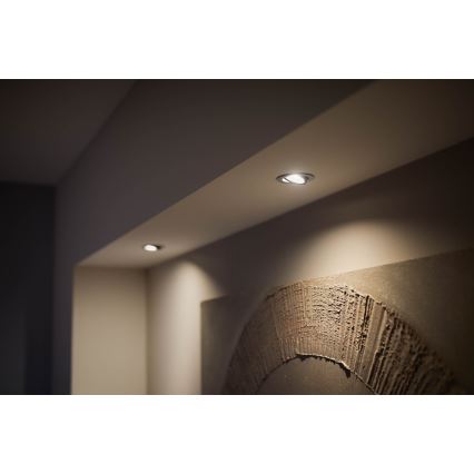 Philips 50451/48/P7 - LED RGB Einbauleuchte HUE CENTURA 1xGU10/5,7W/230V