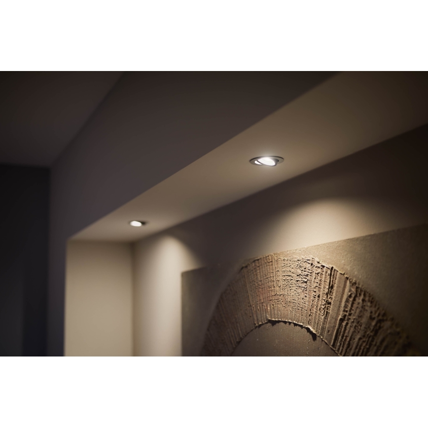 Philips 50451/48/P7 - LED RGB Einbauleuchte HUE CENTURA 1xGU10/5,7W/230V