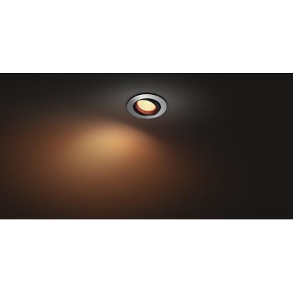 Philips 50451/48/P7 - LED RGB Einbauleuchte HUE CENTURA 1xGU10/5,7W/230V