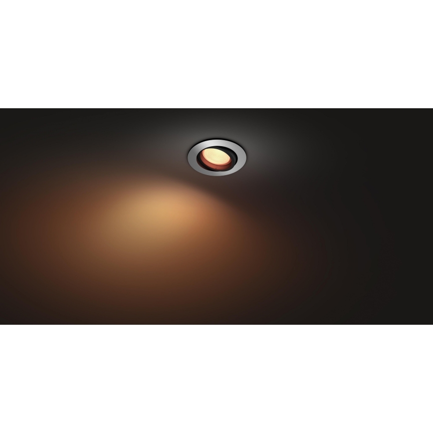 Philips 50451/48/P7 - LED RGB Einbauleuchte HUE CENTURA 1xGU10/5,7W/230V