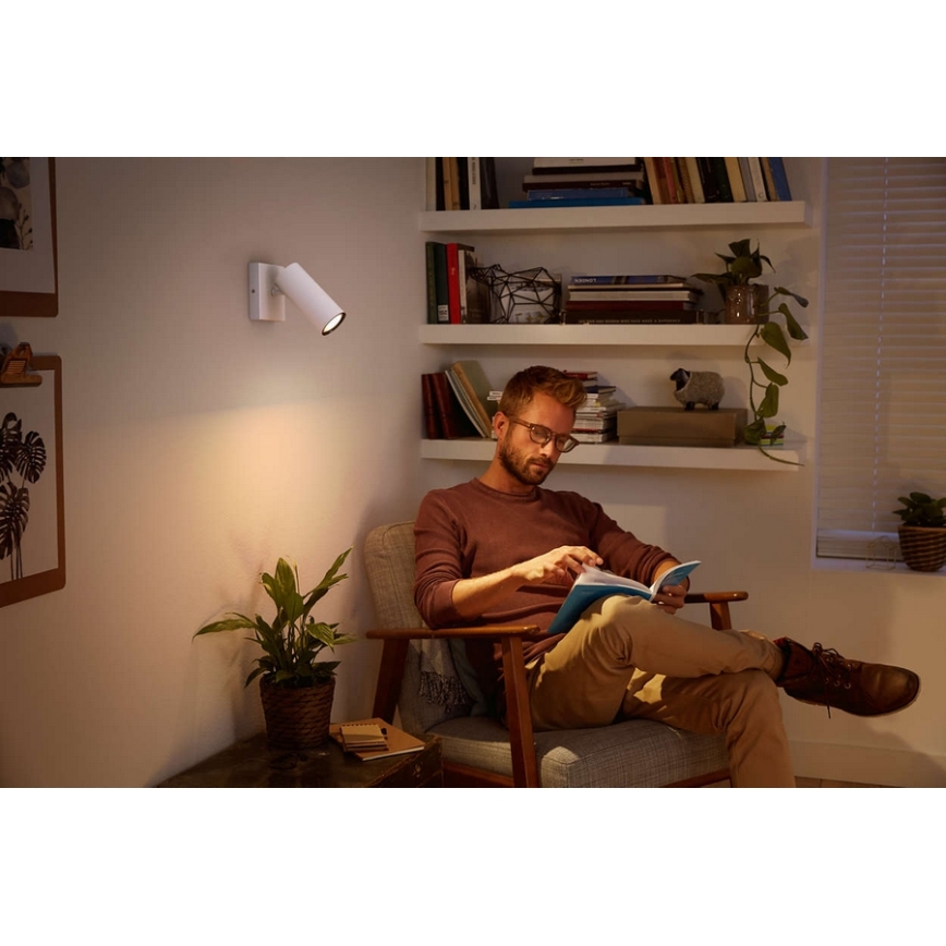 LED Spotlight dimmbar Philips HUE BURATTO 1xGU10/5,5W/230V