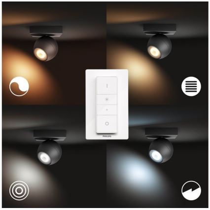 Philips - LED dimmbarer Spot Hue BUCKRAM 1xGU10/5W/230V