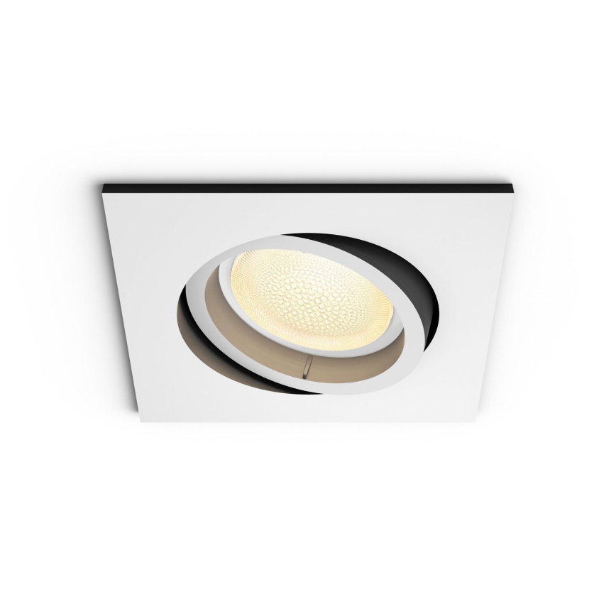 Philips 50551/31/P7 - LED RGB Einbauleuchte HUE CENTURA 1xGU10/5,7W/230/24V